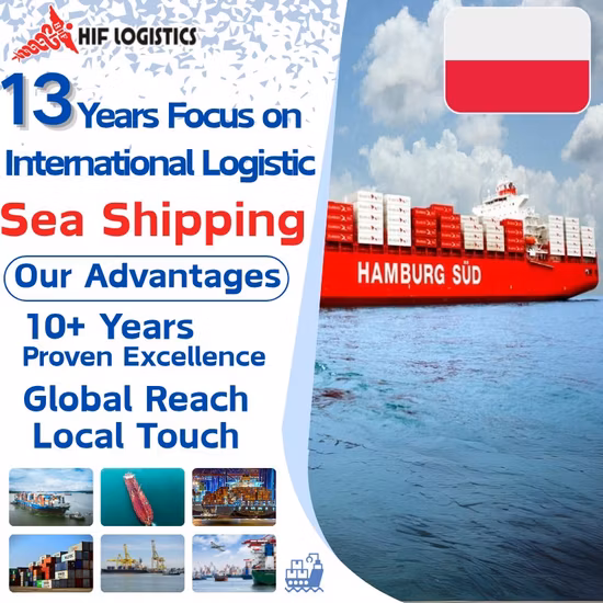 Из Китая в США склад Amazon с помощью службы доставки морских грузов DDP